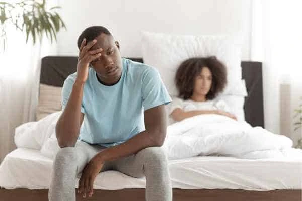 Man upset about ED symptoms Ruislip