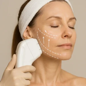 Woman having HI-FU to reduce wrinkles call LA LIPO Ruislip Now!