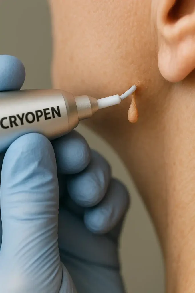 Cryopen for skin tags removal Ruislip speak to our team today!