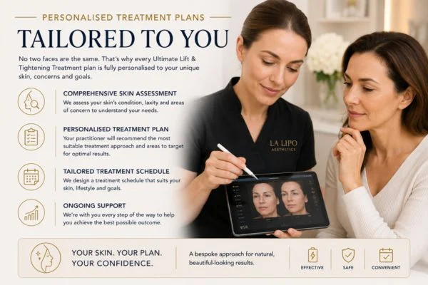 book a consultation about your ultimate lift and tighten treatment Ruislip